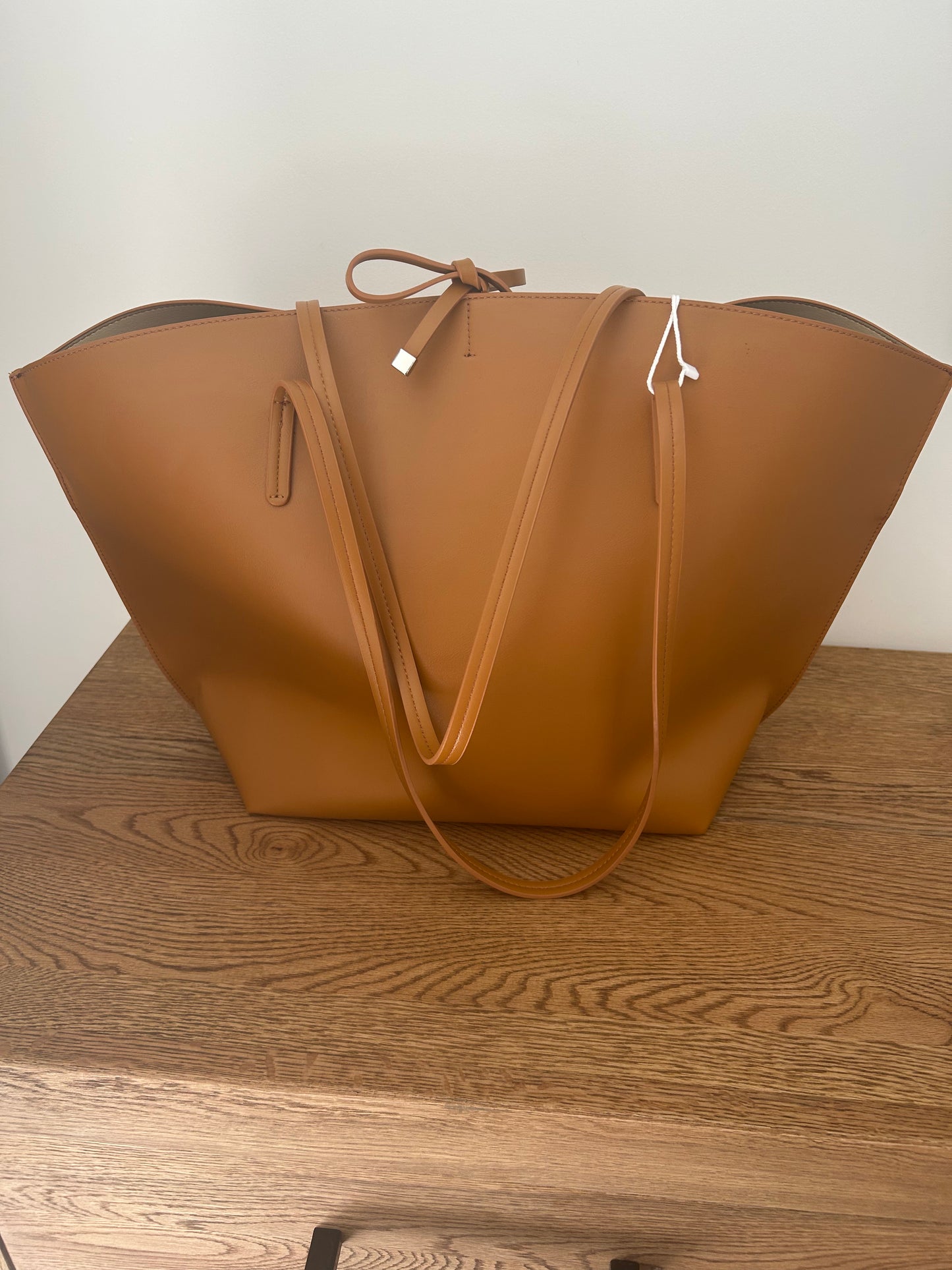 Tan Tote Bag