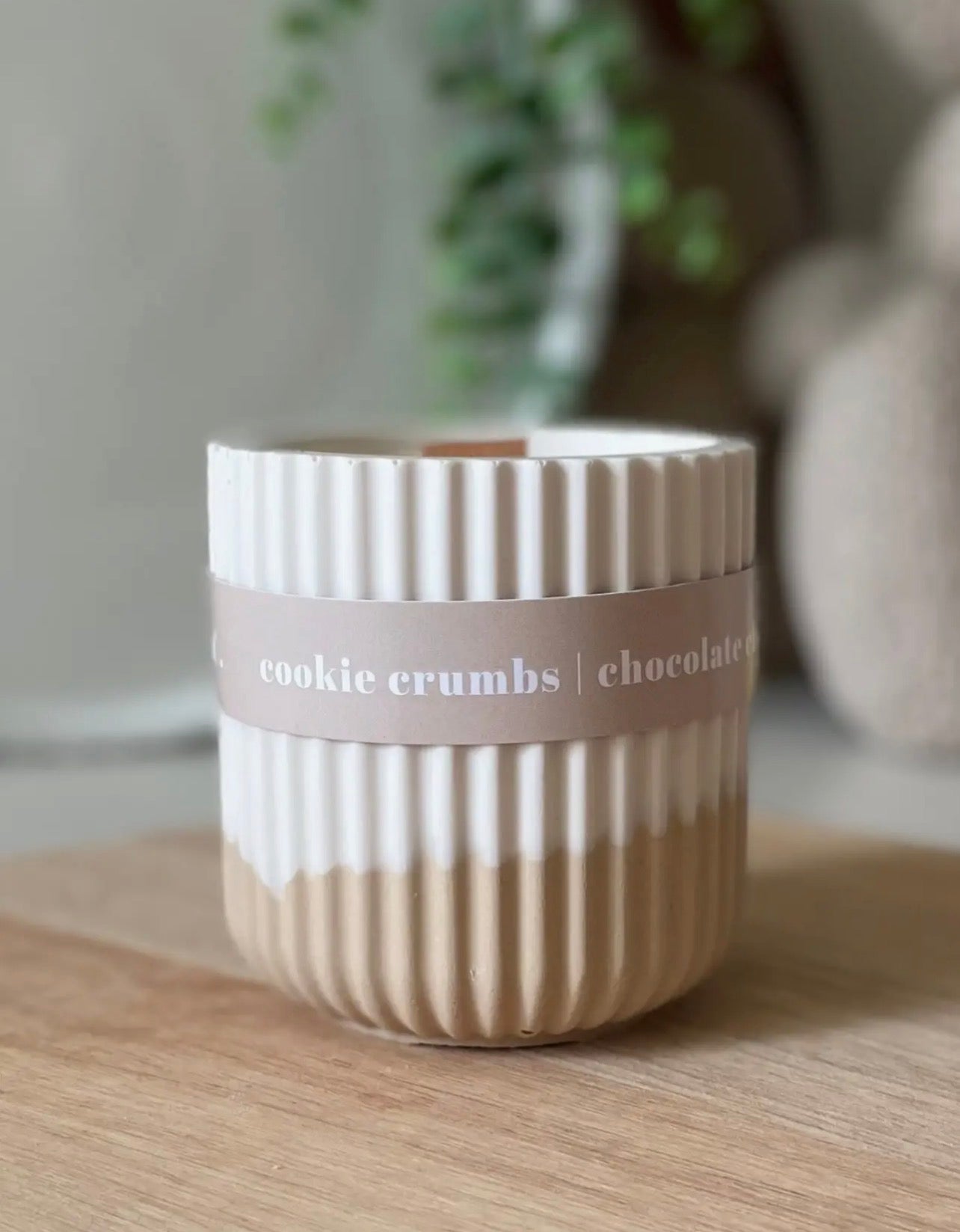 Cookie Crumbs Stoneware Soy Candle