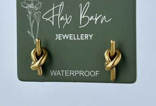 Tarnish Resistant Knot Studs