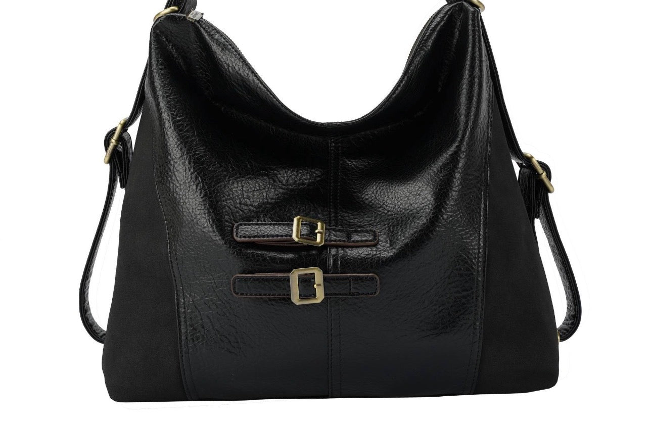 Black Back Pack / cross body bag