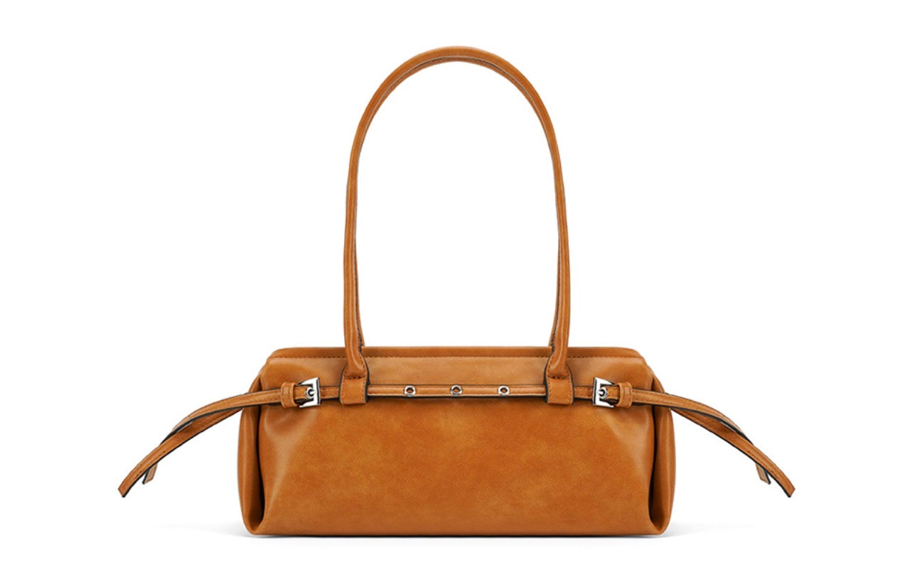 Bowling style bag - Tan