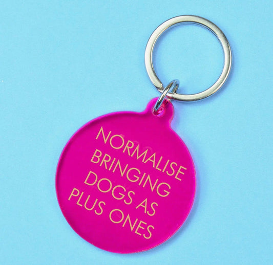 Normalise bringing dogs as plus ones keytag