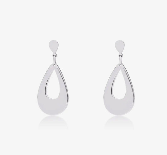 Silver Drop Earrings
