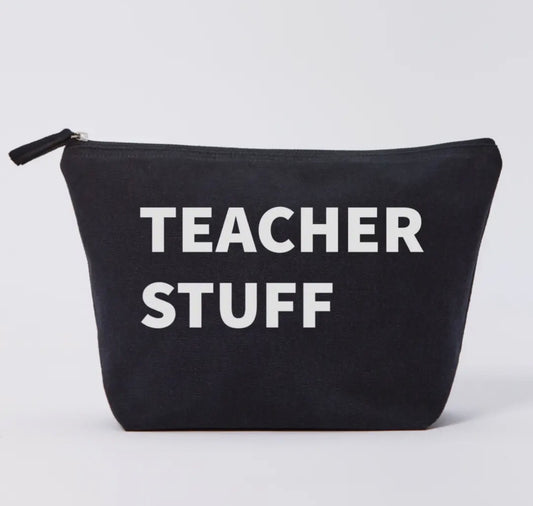 Teacher Stuff Pouch Black