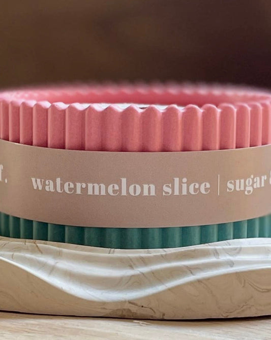 Watermelon Soy Candle - 15 hour burn time